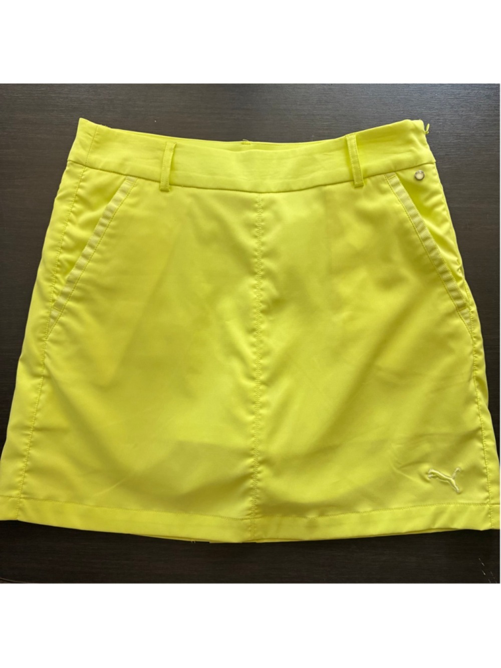 Women's Puma Golf Skort Size 2 Yellow